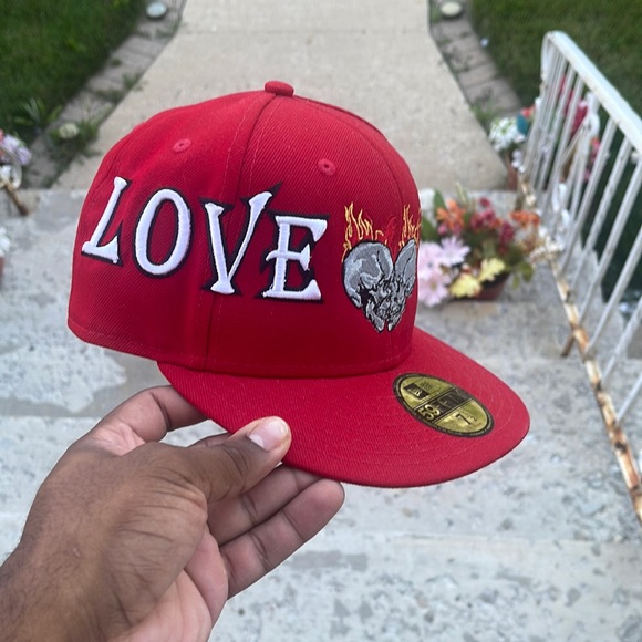 Mansour Other - MANSOUR Love Hurts NewEra Low Profile Fitted Cap